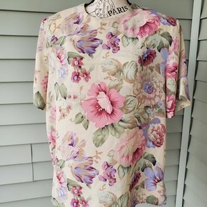 Alfred Dunner Padded Shoulder Top